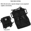 WoSporT Tactical Medical Molle First Aid Pouch Two Piece System