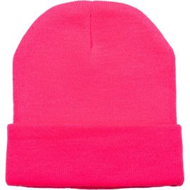 StyleBreaker 04024029 Unisex Warm Knitted Beanie Fine Knit Double Knitted Winter Hat -