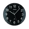 AMS Radio-Controlled Wall Clock, Wood, Multi-Colour, 34 x 34 x