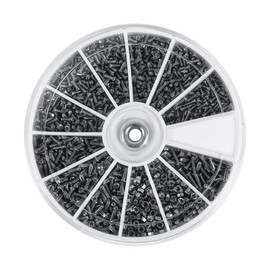 Yosoo 600Pcs Peque?os Tornillos Tuerca Surtido Herramienta Kit de Acero