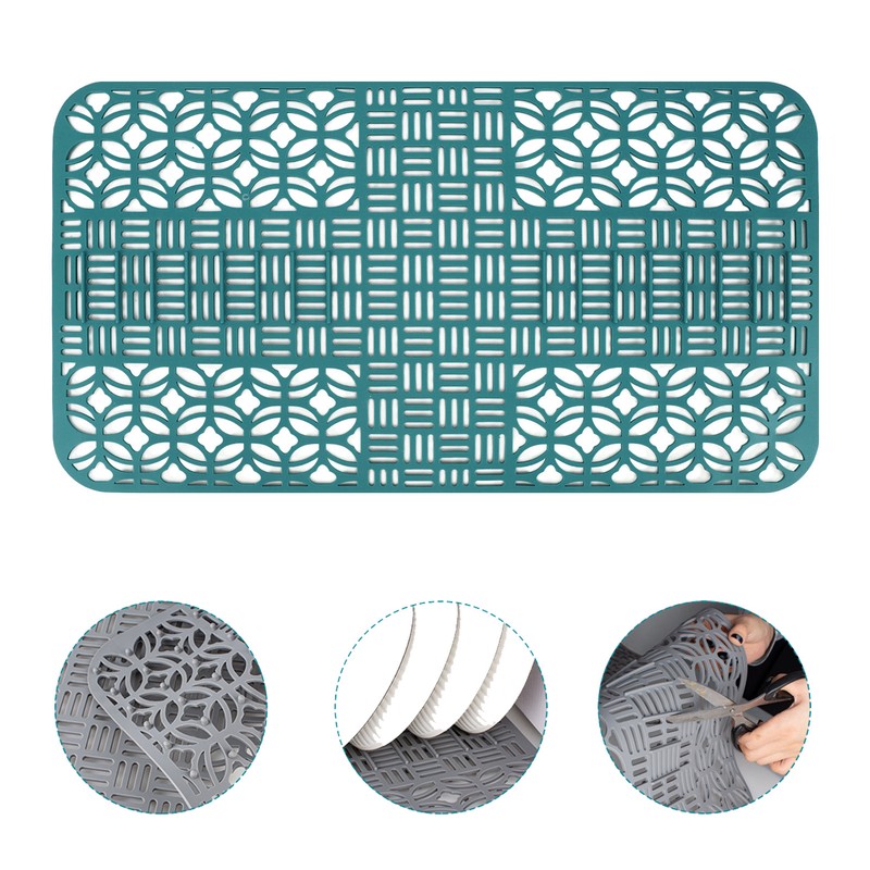 Sink Mats Silicone Anti Slip Heat Resistant 66x35cm Large Size