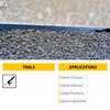 SIKA Sikaflex-410 Asphalt Sealant, Black, Self-Leveling Hybrid Sealant for Filling