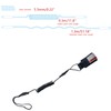SHUNGXINYI Coiled Leash Coiled Paddle Surfboard Leash Sup Leg Rope