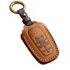 EASYANT Leather Key Fob Cover for Toyota Sienna, Key Fob