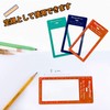 Magnifierfactory MAGDEPO Bookmark Magnifier, Measurement Sheet Lens, Bookmark Size, Reading