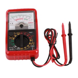 KT7007 Mini Portable Handheld Pointer Multimeter Manual Range Analog Multimeter Voltmeter Ammeter Measuring Tool