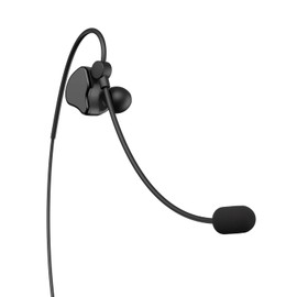 Referee Headset Earphone Newly-Designed Earpiece Professional 1pc V6 V4 FBIM Football Arbitro Coach Judger Arbitration Earhook Soccer Headset(1PC R Earpiece)