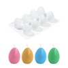 Liobelon Silicone Egg Molds - 8-Cavity Easter Egg Shaped Mold
