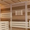 Kisangel Wooden Vent Blinds for Steam Room Sauna Accessory Air