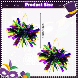 Colourful Carnival Earrings Hoop Earrings Fancy Dress Colourful Earrings Hanging Carnival Jewellery Funny Earrings for Girls Women Carnival Costumes Decorative Accessories, PET, No Gemstone