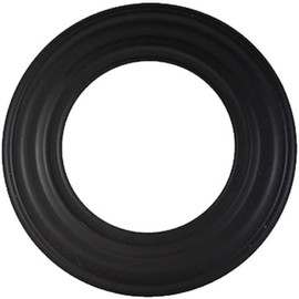 Stove Pipe Collar, Black 6"