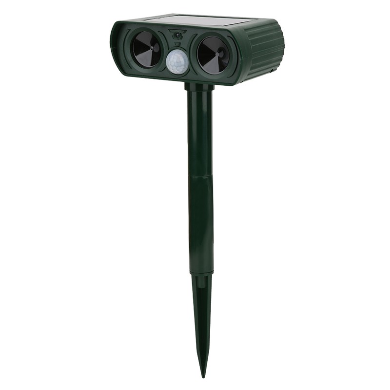 Outdoor Waterproof Solar Power Animal Repeller Ultrasonic Infrared Mouse Bird