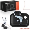 A-Premium Exterior Door Handle with Key Cylinder Compatible with Kenworth