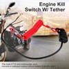 Kill Switch, Universal Outboard Emergency Stop Switch, Lawn Mower Holding