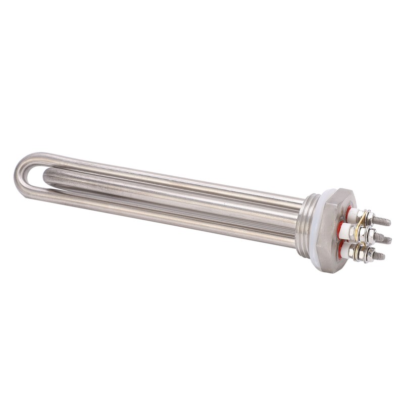 Immersion Water Heater Stainless Steel 1"NPT Thread Portable Quick Heating