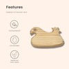 3 PAGEN® Wooden Board with Animal Design Chicken, Breakfast Board