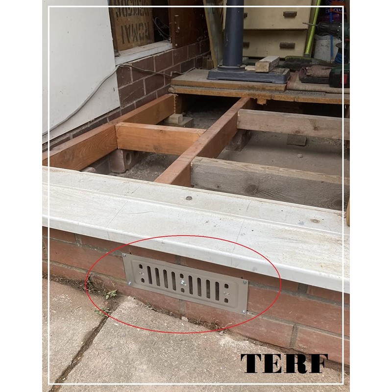 TERF® 9'' X 3'' Open and Close Adjustable Aluminium Air