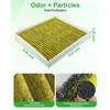 Dacall Engine & Cabin Air Filter Set Fit for Hyundai