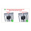 D&D Technologies TCA1S3BTS TruClose Regular Duty Self Closing Gate Hinge,