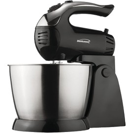 Brentwood SM-1153 Stand Mixer,5-Speed + Turbo,Black