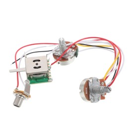 BIUDECO Electric Guitar Wiring Harness Kit Professional Electronics with Versatile Tone Switch Reliable Signal Transmission Accurate Tuning for Musicians