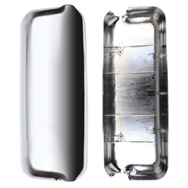 Aintier Truck Mirror Cover Fit For 2005-2017 For Freightliner Century Columbia A Pair(Left and Right Side Mirrors Covers) Truck Mirror Cover,with Chrome Housing
