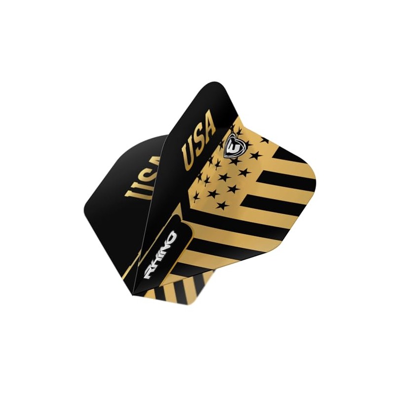 WINMAU Rhino Country Flag Design Dart Flights - 10 sets