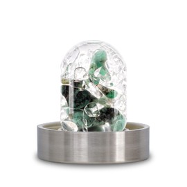 VitaJuwel Vitality Gemstone Module for ViA Bottle with Emerald and Rock Crystal