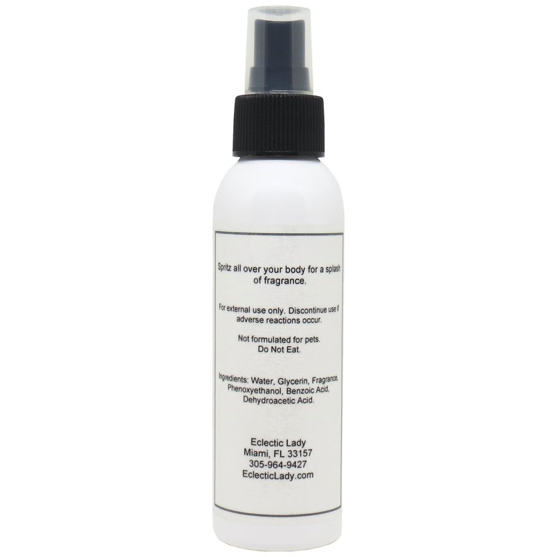 Eclectic Lady Fresh Sheets Body Spray, 8 ounces, Body Mist