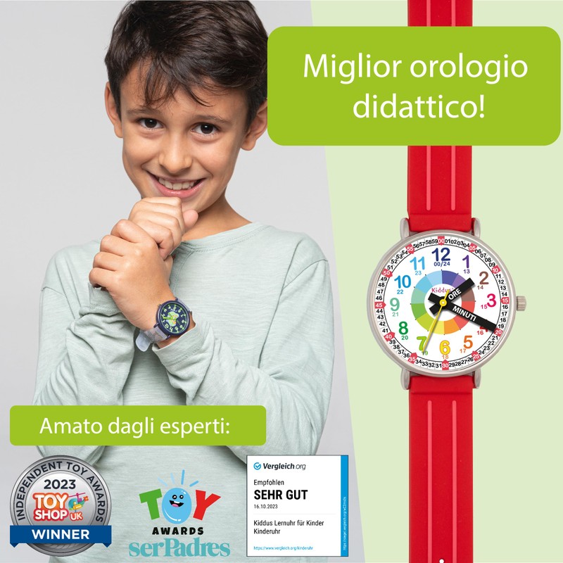Kiddus Learning Watch for Children Boys and Girls Analogue Watch