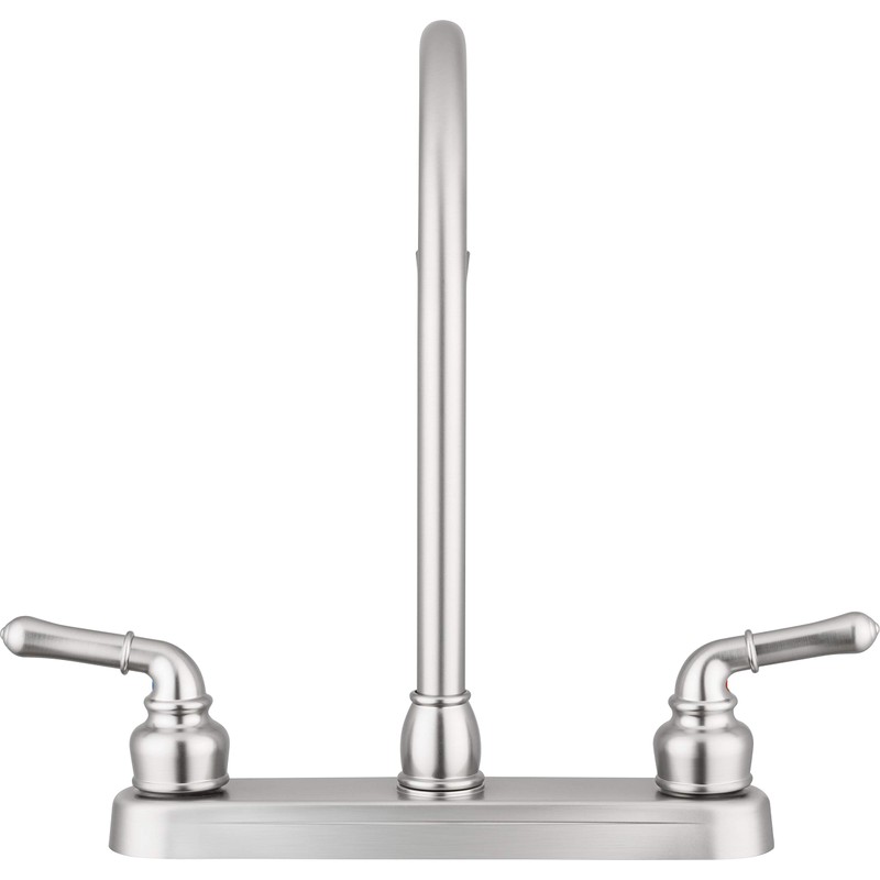 Pacific Bay Lynden Modern High Arc Kitchen Sink Faucet -