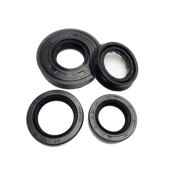 Complete Shaft Seal Set Crankshaft + Gear Minarelli Lying /
