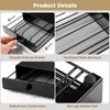 Coffee Pod Drawer Holder, Compatible with Nespresso Capsules, Metal Capsule