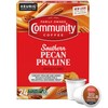 Community Coffee Southern Pecan Praline Flavored 24 Count Keurig K-Cup