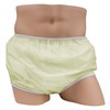 LeakMaster Adult Pull-On Vinyl Plastic Pants - Soft, Quiet and
