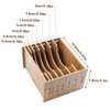 Copper Foil Tape Dispenser with Adjustable Dividers Wooden Stained Glass