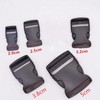 LEISURE CLUB Insertion Buckle, Side Release Buckle, Lace, Fastener, Back,