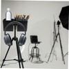 BIUDECO Mic Stand Cup Holder Headphone Hanger Multifunctional Water Cup