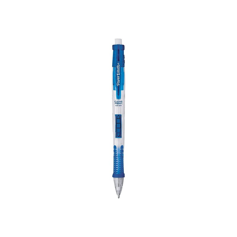 Paper Mate 1759214 Clear Point Mechanical Pencil Starter Set, 0.9