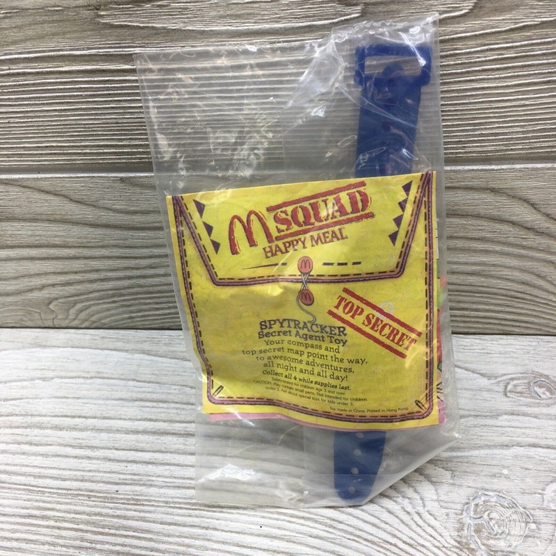 McDonald's 1992 Secret Agent McDonalds Happy Meal Spytracker Toy -