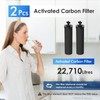 Purewell BB8 Black Purification Elements, Replacement Filters for PB/BB8 Purification