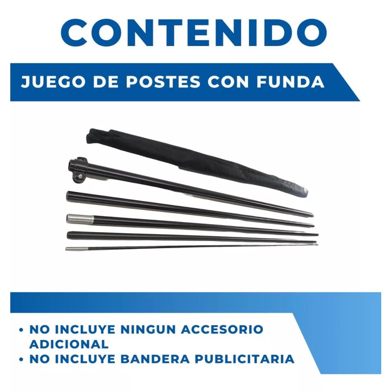 Sesuconsa by Proveer de Mexico Asta De Bandera 5.5m +