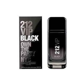 Carolina Herrera - 212 VIP Black Men de 3,4 onzas/100 ml, lanzado en 2017