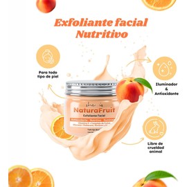 Exfoliante Facial Iluminador y Antioxidante, 150g – Con Extracto de Frutas y Vitamina E – She Is Skincare