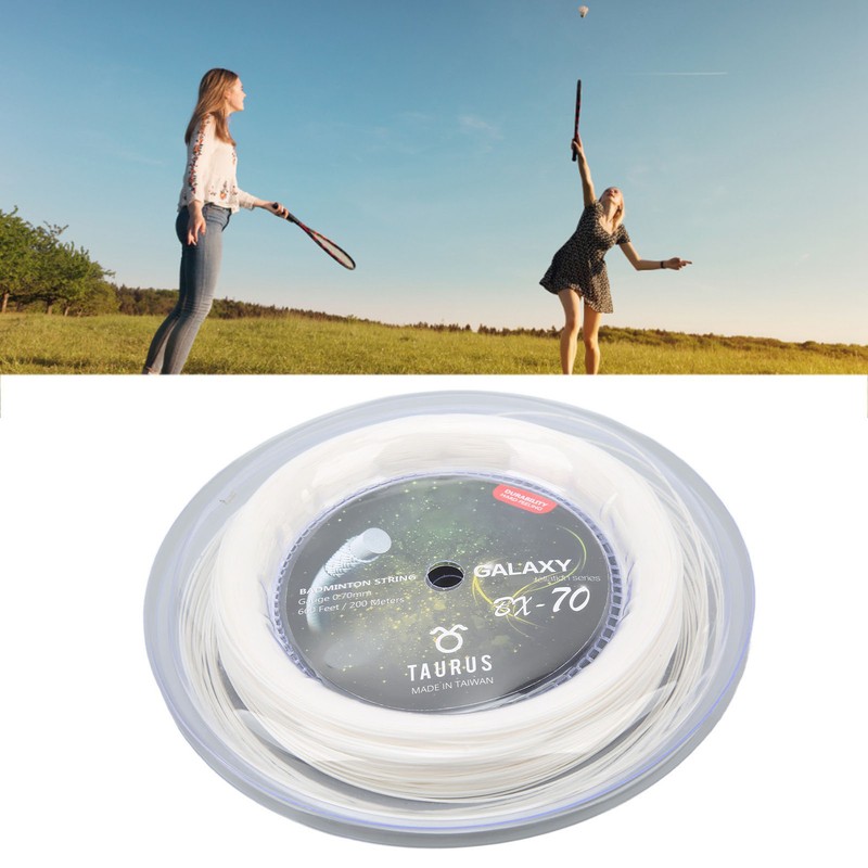POWERTI BX70 Badminton Rackets String High Elastic Nylon Badminton Racquet