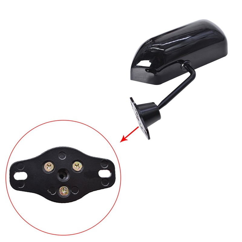 SEBLAFF 2PCS Universal Racing Left Right Side Rearview Wing Mirrors