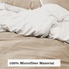 Ev Dekor Single Duvet Cover Set – Reversible Brushed Microfiber