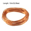 sourcing map Magnetic Wire Enamelled Copper Wire Winding 32.8 Feet
