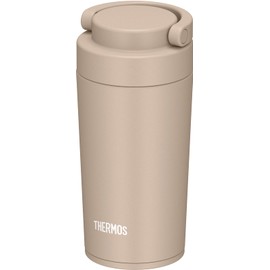 Thermos JOV-320 CL Water Bottle, Vacuum Insulated Portable Tumbler, Includes Carrying Handle, 11.4 fl oz (320 ml), Cafe Latte