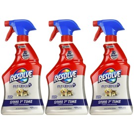Resolve Pet Stain & Odor Carpet Cleaner, 22 oz (Pack of 3)